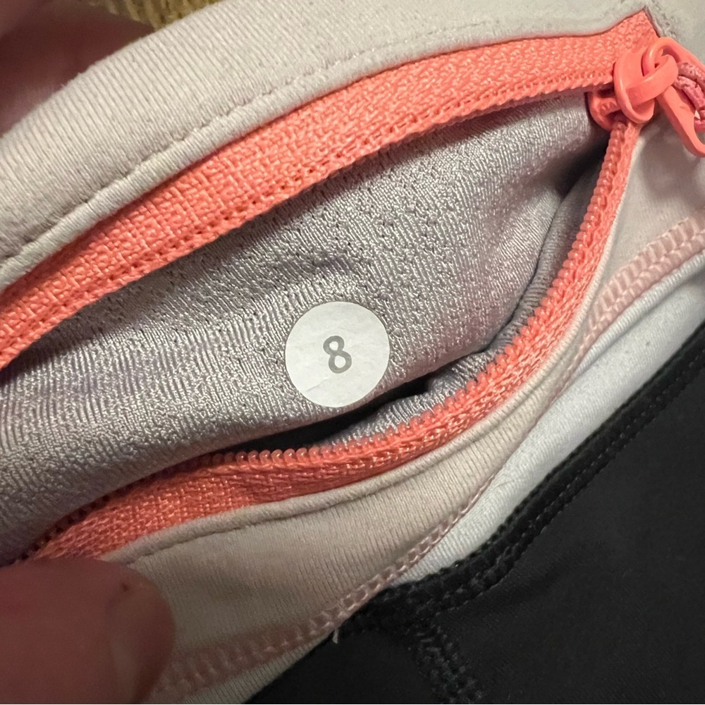 Lululemon Run: Inspire Crop II Allux Size 8 Women’s Running Sporty Workout - Picture 11 of 16